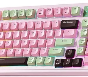 AULA Keyboard, Wireless Gaming Keyboard Creamy Bluetooth Computer Keyboards